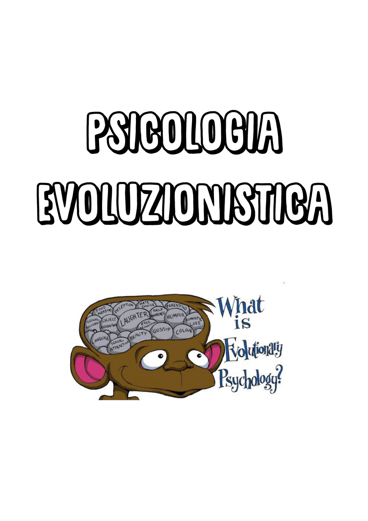 Psicologia evoluzionistica Buss Docsity