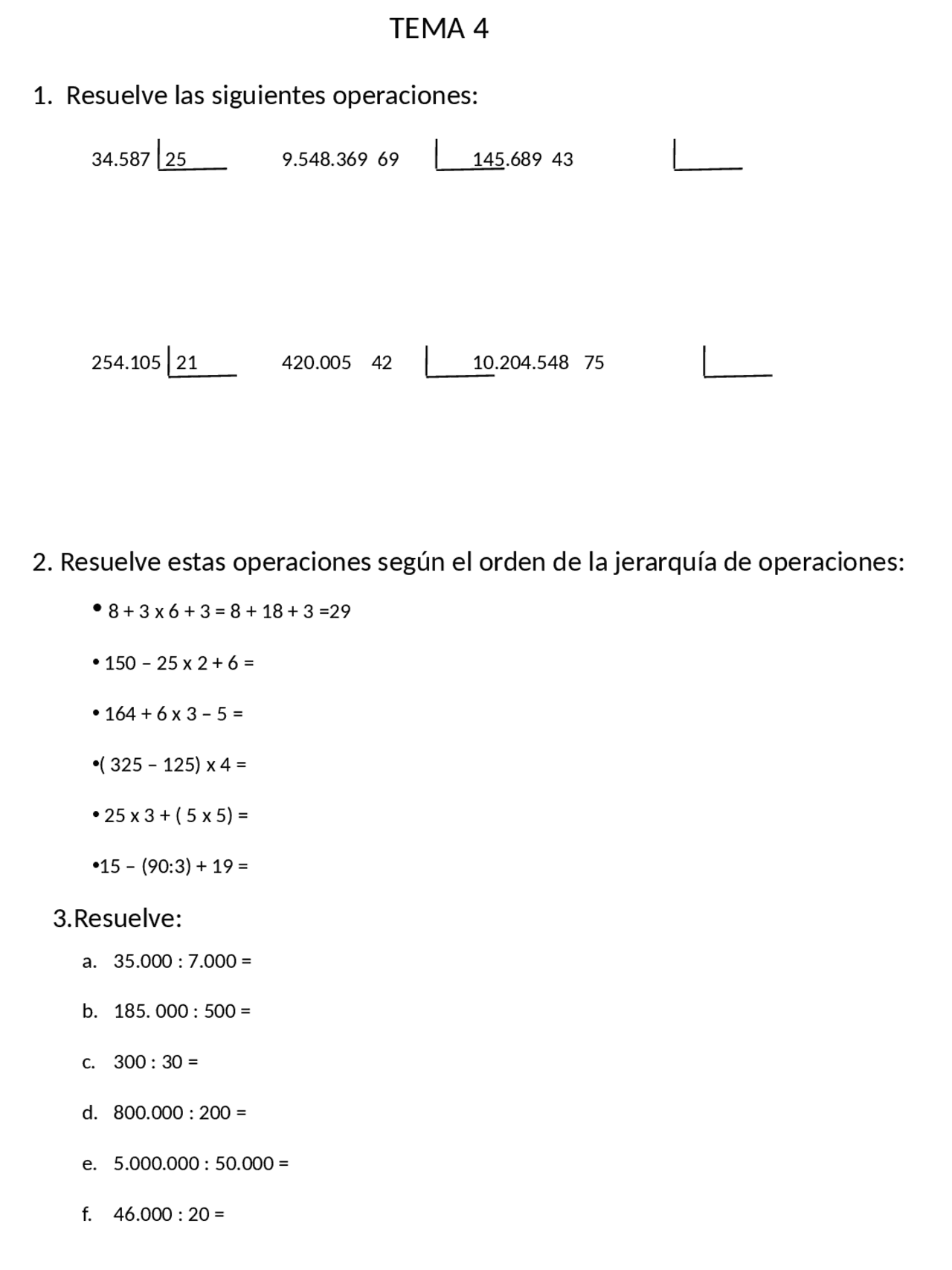 4º primaria repaso sm savia tema 4 - Docsity