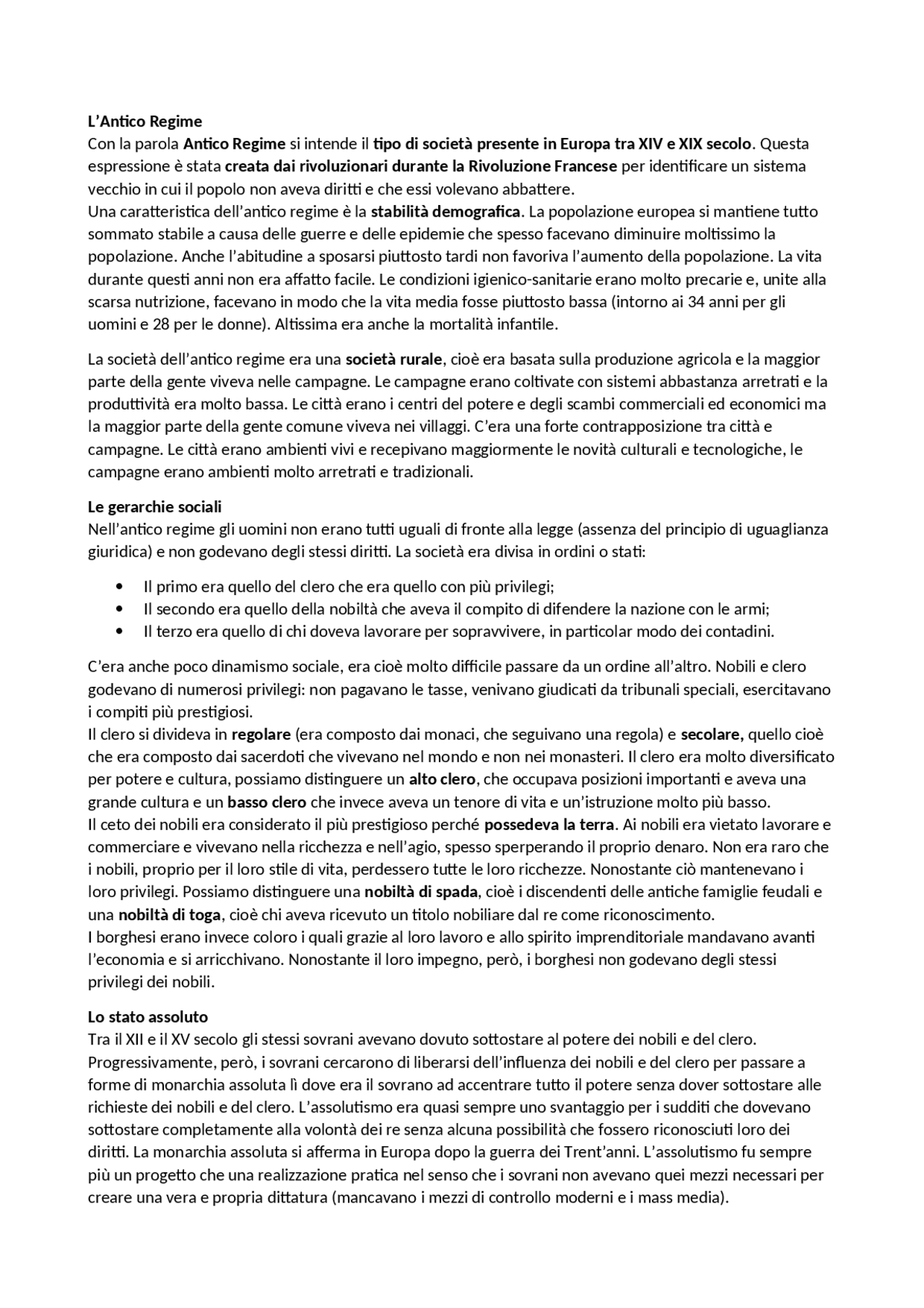 Le monarchie assolute nel '600 Docsity Le monarchie assolute nel '600 Docsity