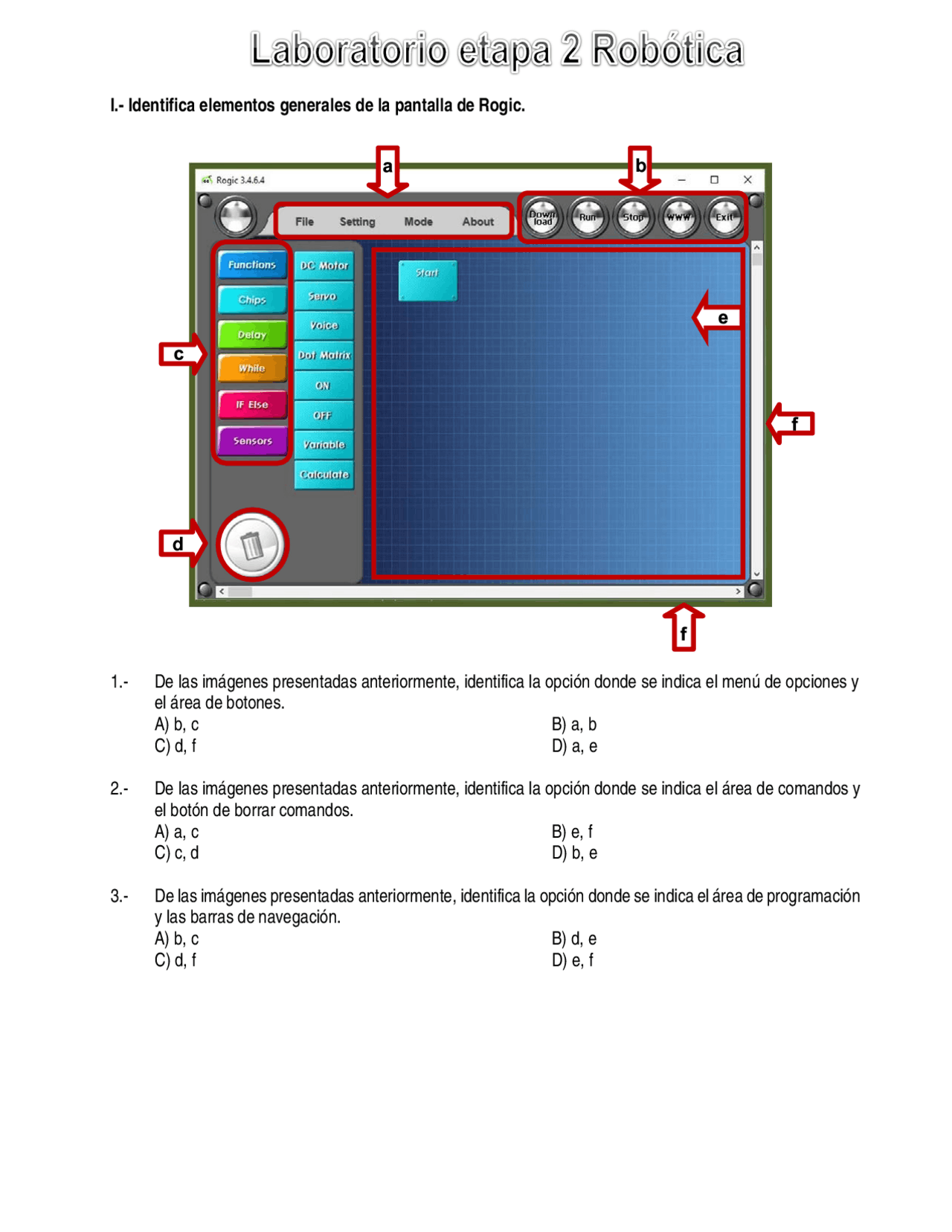 ROBOTICA LABORATORIO ETAPA 2 - Docsity