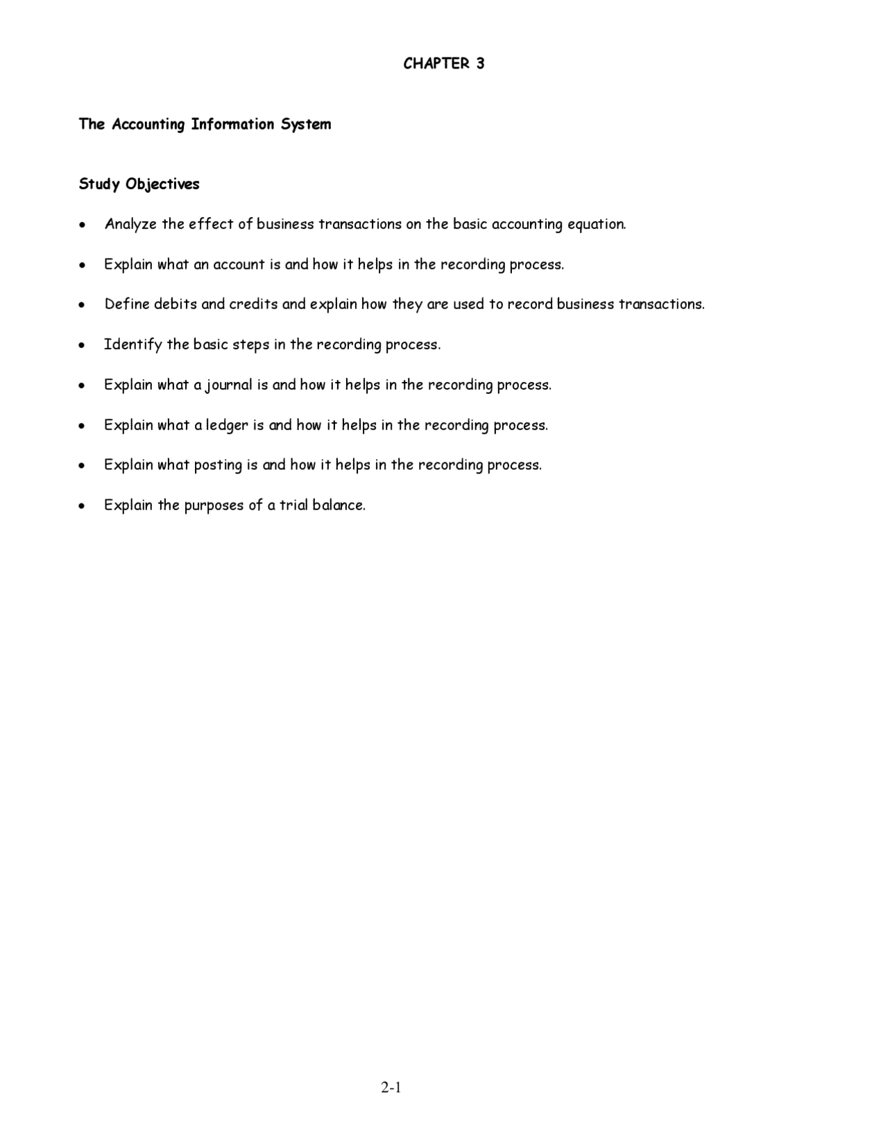 Information System of Accounting Transaction - Docsity