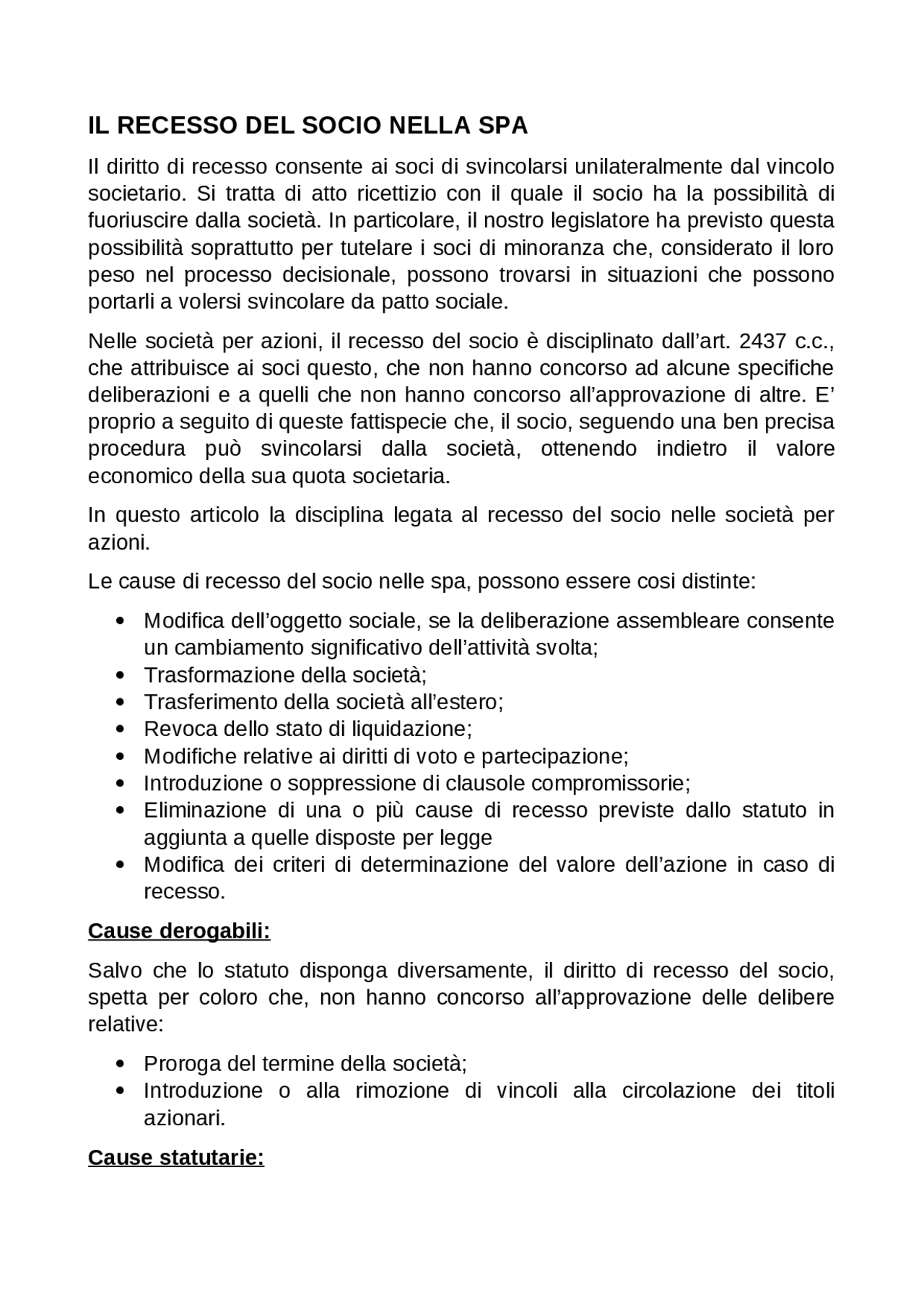 geekvape aegis solo 3 istruzioni Il recesso e l'esclusione del socio nella S.r.l