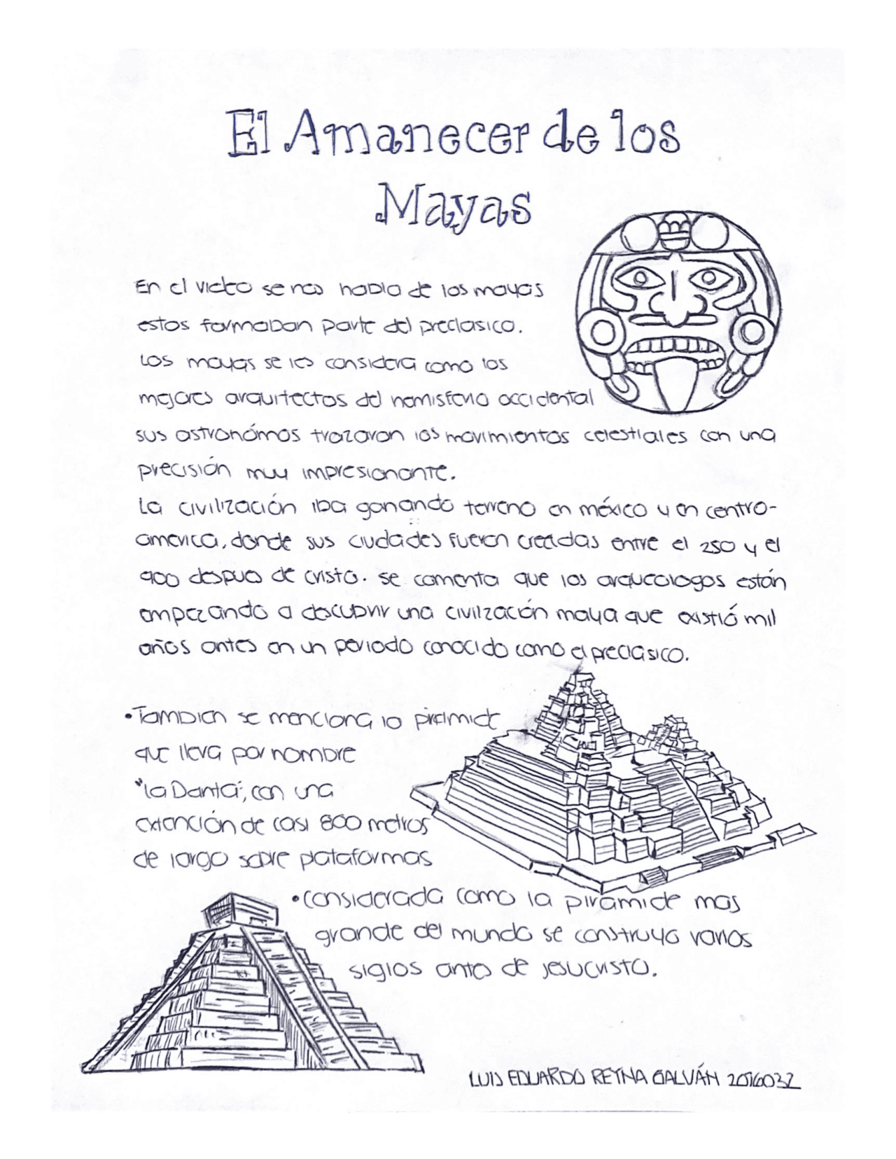 El amanecer de los mayas - Docsity
