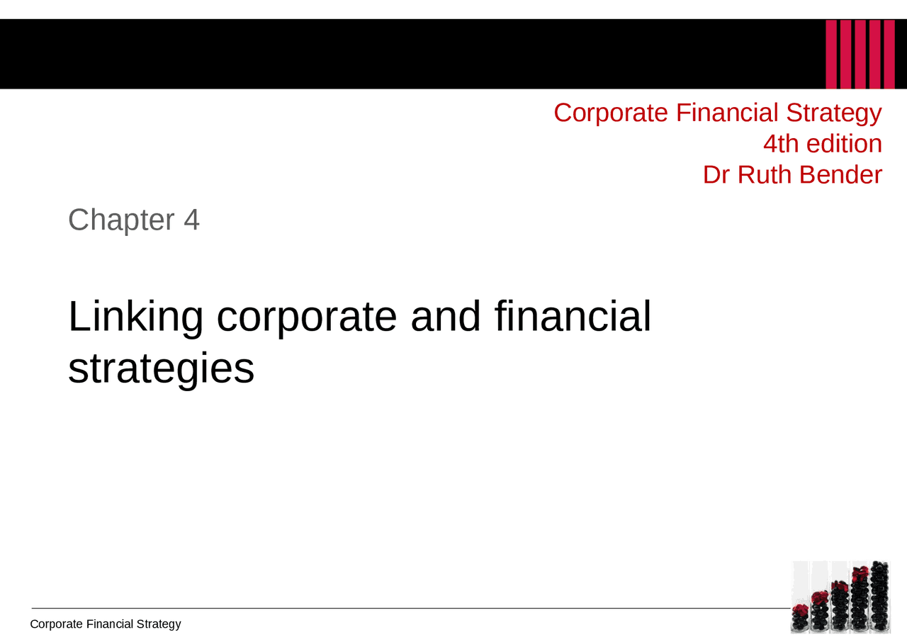 Corporate Financial Strategy Docsity corporate-financial-strategy-docsity