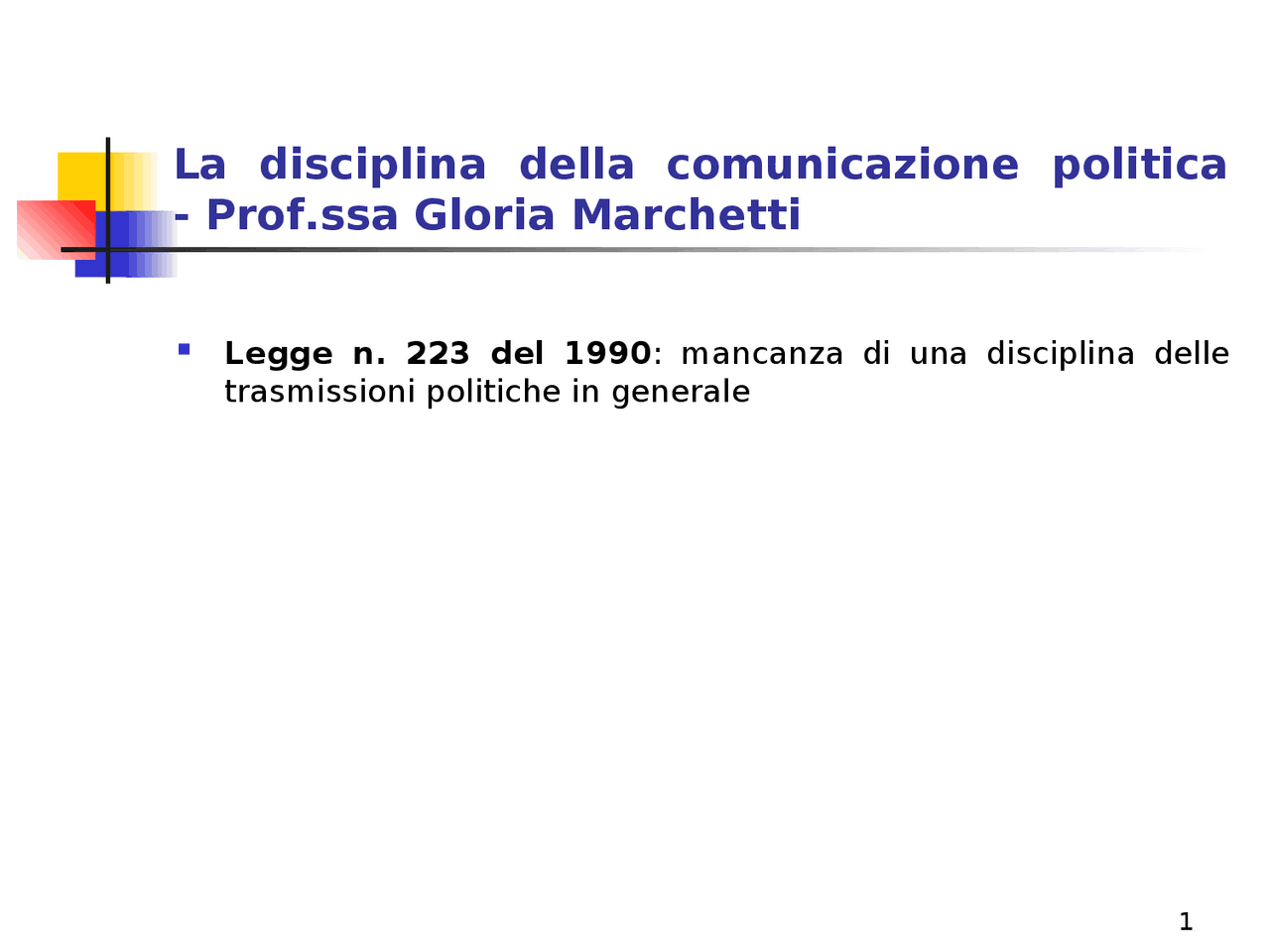 La comunicazione politica Docsity