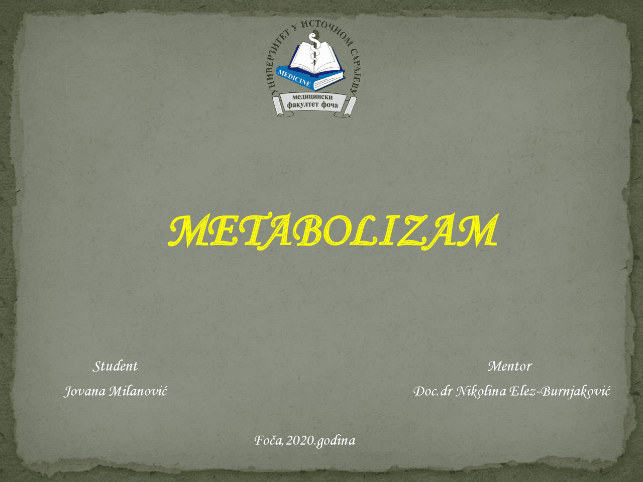 Metabolizam, katabolizam i anabolizam | Slajdovi' predlog Genetika ...