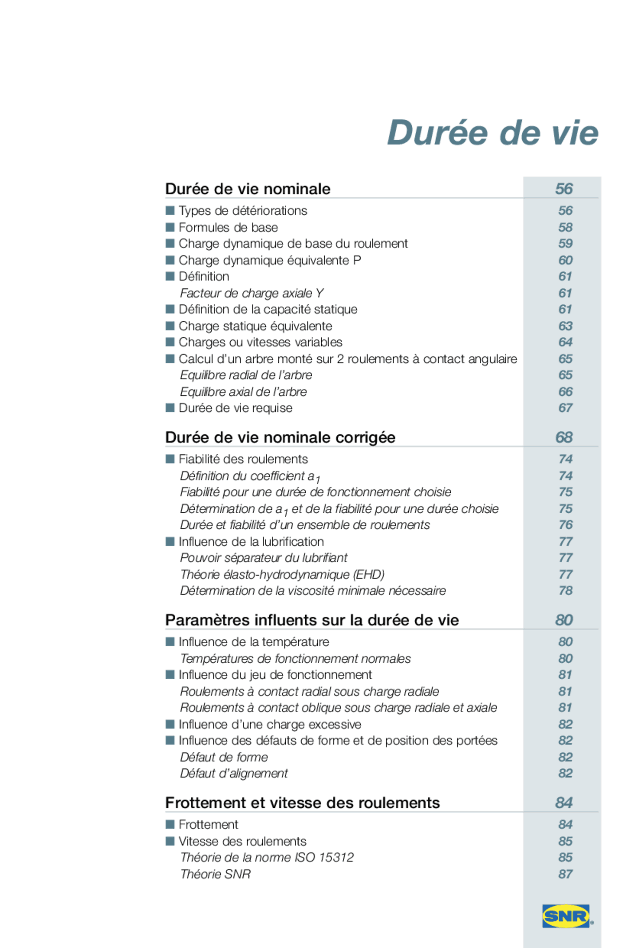 Durée de vie nominale corrigée Docsity