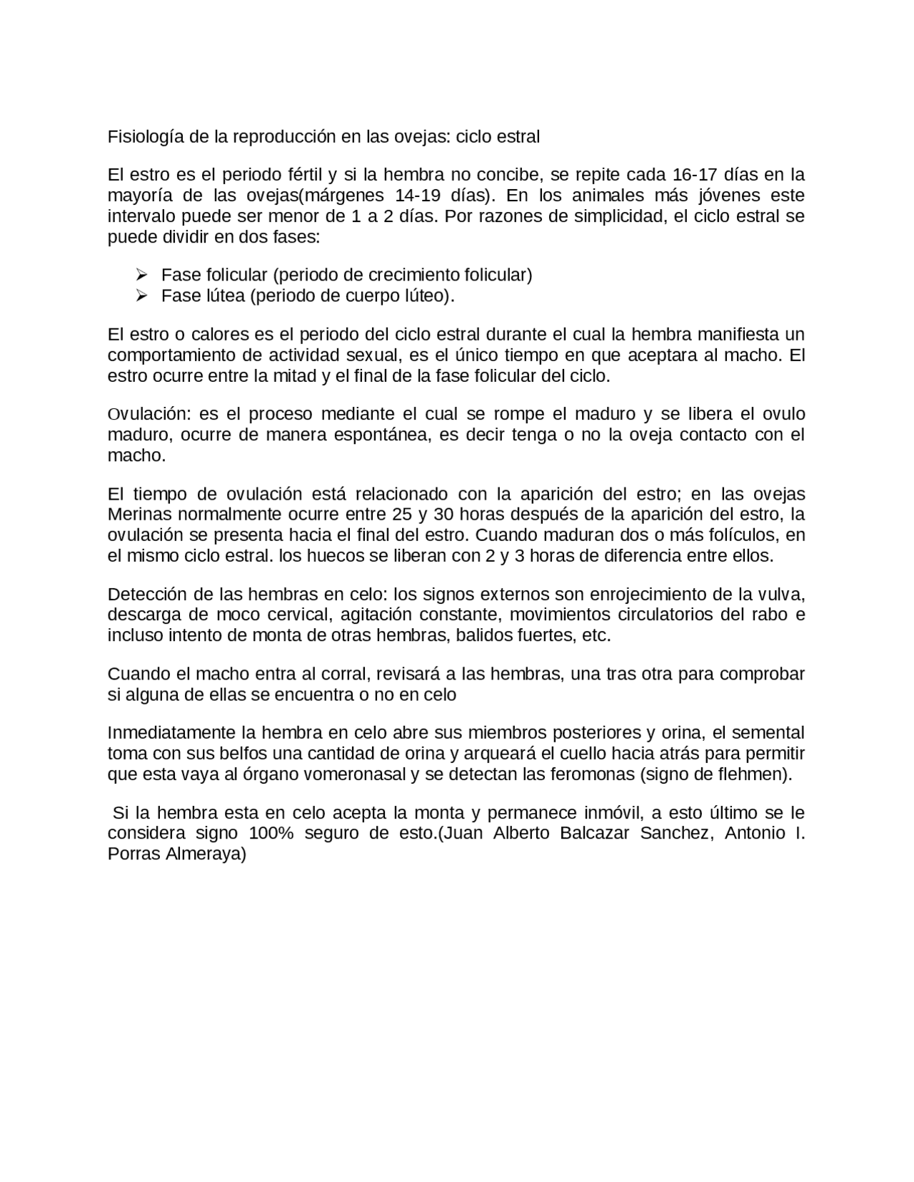 REPRODUCCION DE OVEJAS Docsity