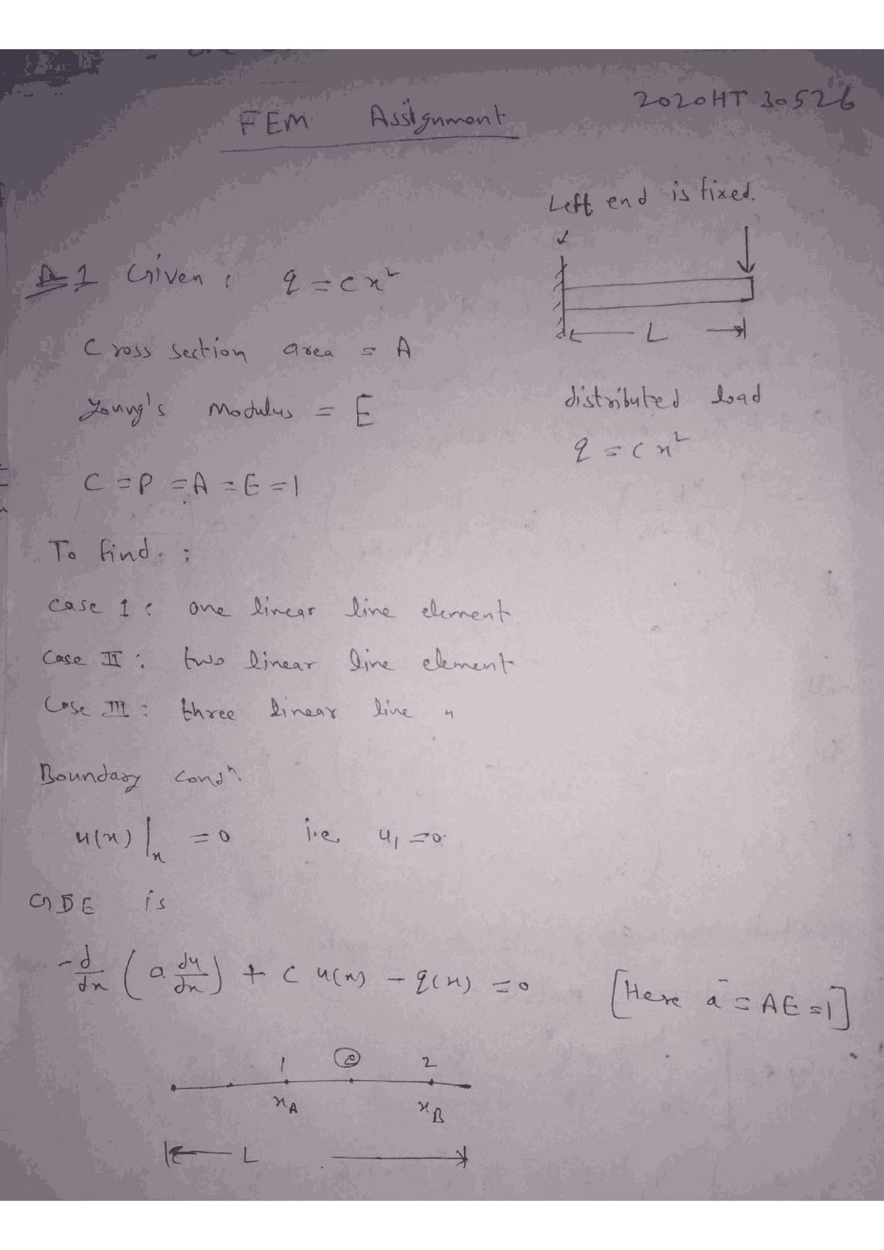 Finite Element Method Q&A - Docsity
