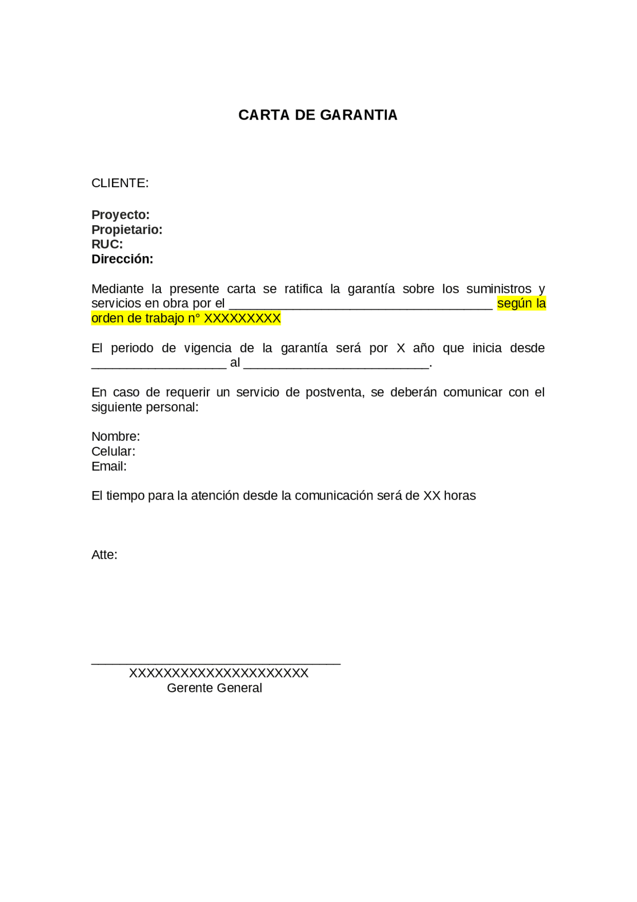 Modelo De Carta De Garantia vrogue.co Modelo De Carta De Garantia vrogue.co