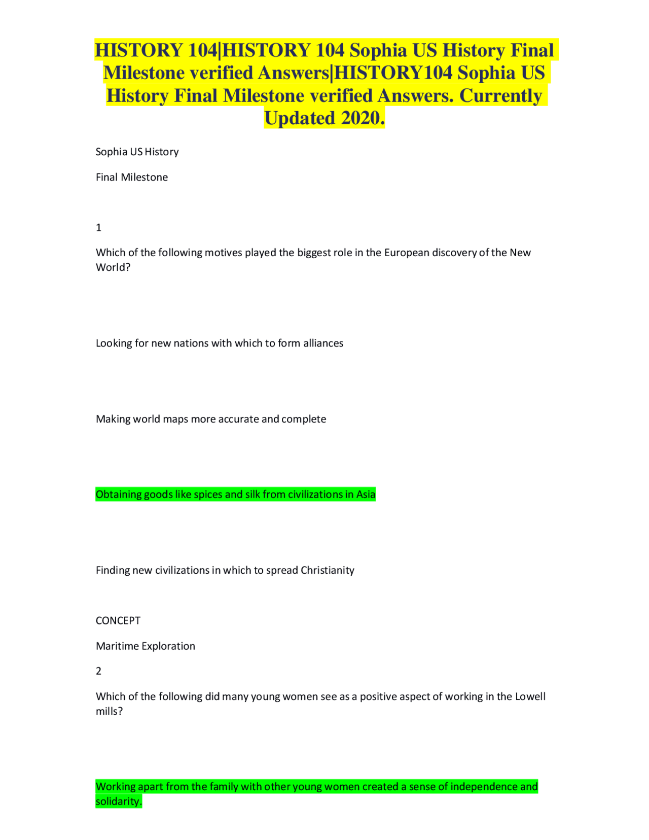 Us History Final Exam Quizlet - 56afmu5