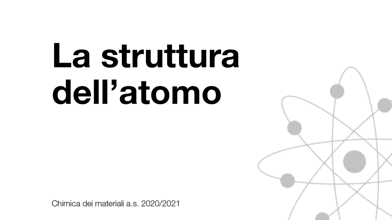 Atomo e configurazione elettronica Docsity Atomo e configurazione elettronica Docsity