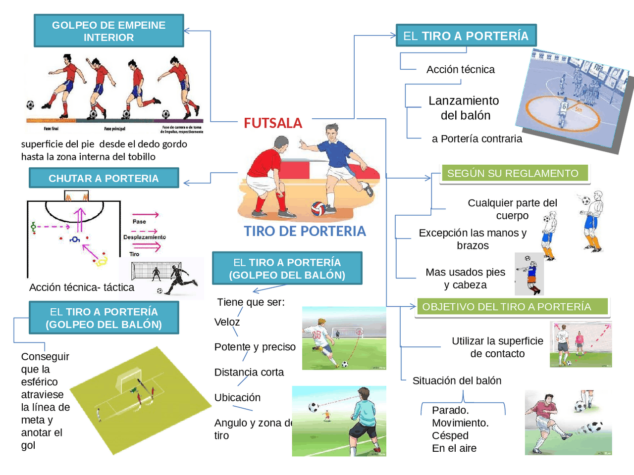 Mapa mental sobre el futsala - Docsity