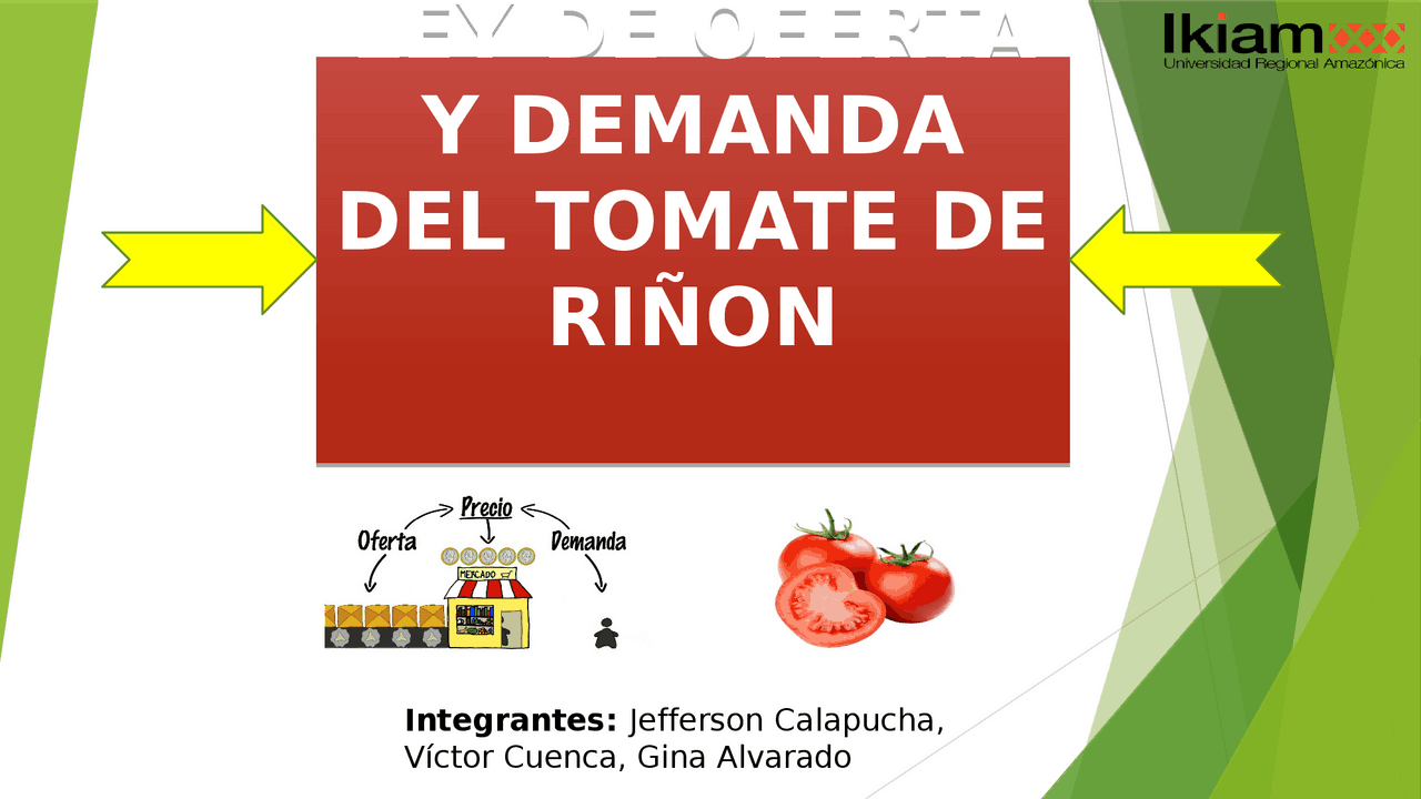 Proyecto del tomate de riñon | Guías, Proyectos, Investigaciones de ...