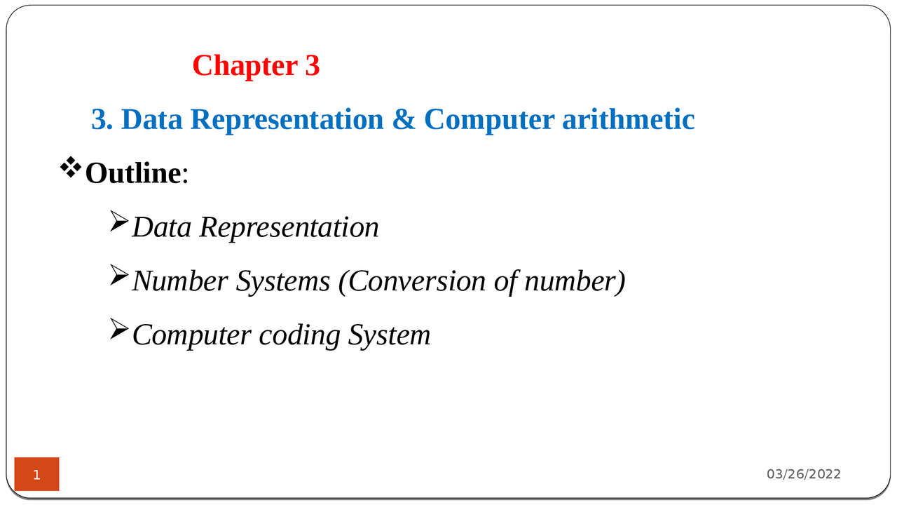 Introduction to computer application - Docsity