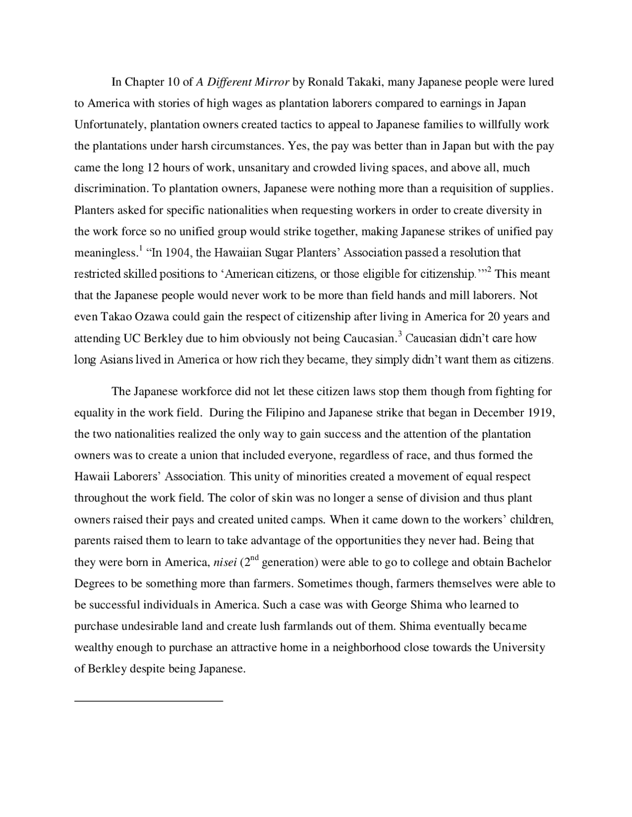 A different mirror chapter 10 summary Docsity