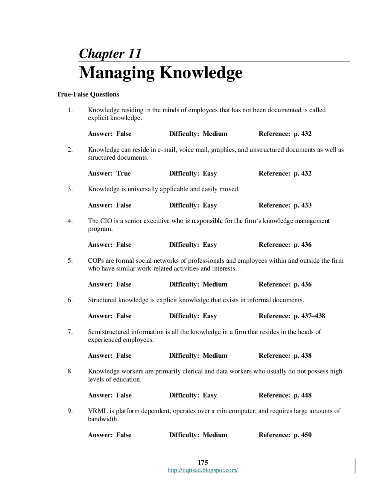 Management information system - Docsity