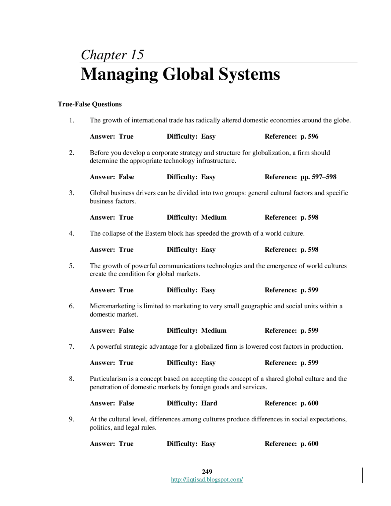 Management information system - Docsity