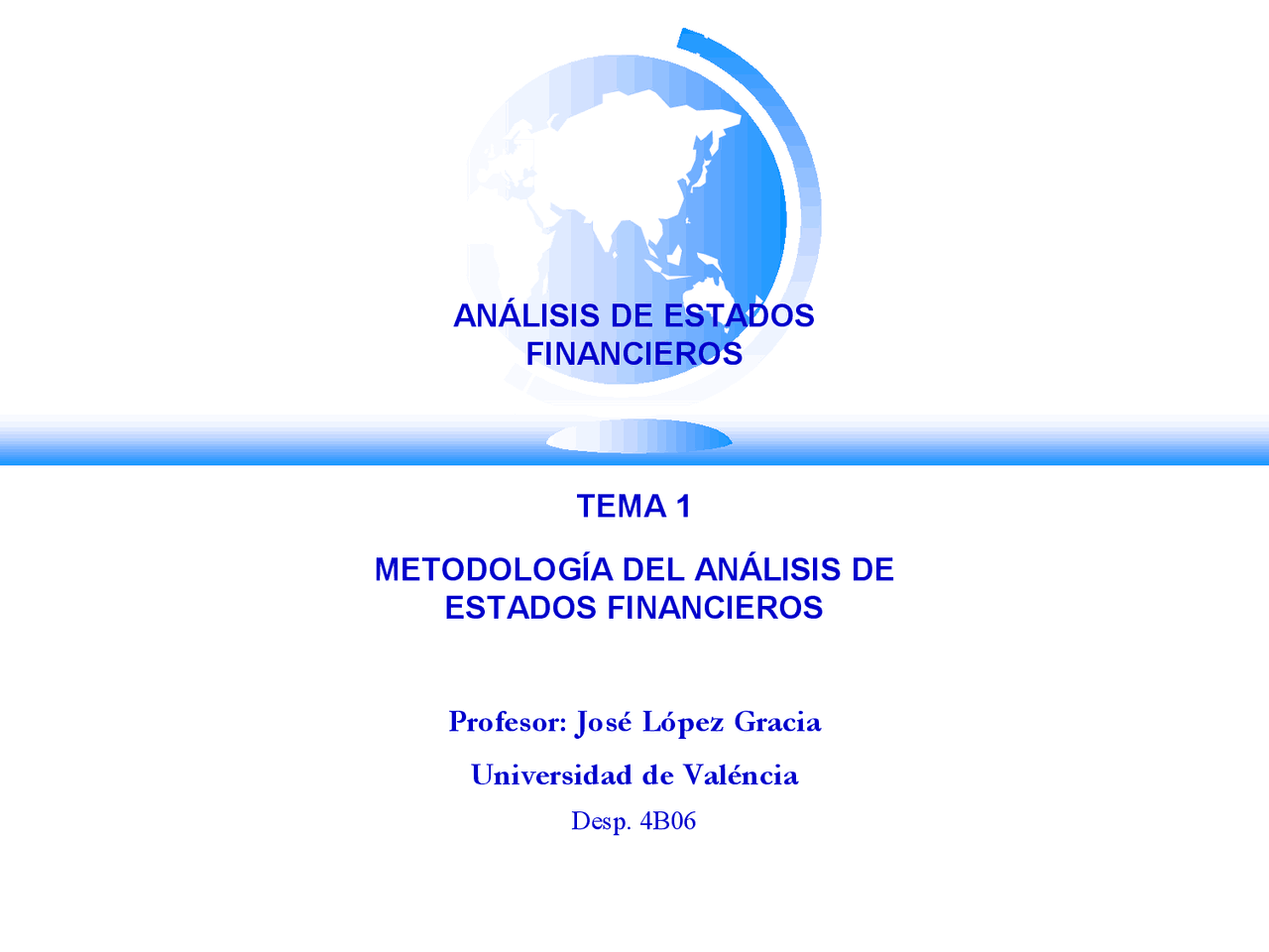 Tema 1 analisis de estados financieros | Diapositivas de Análisis de ...