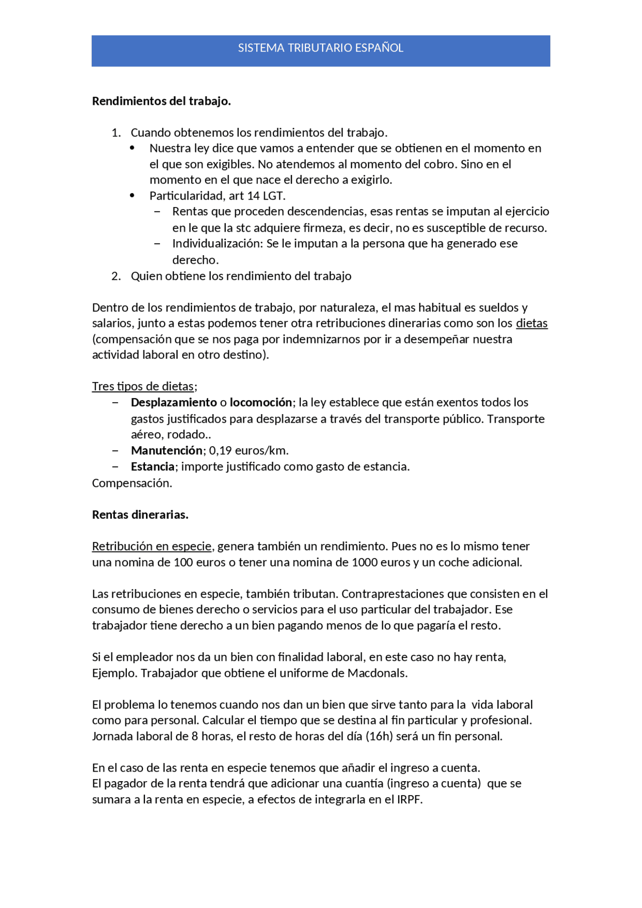 Documento de la Unión Europea bien resumido | Cheat Sheet Earth science -  Docsity