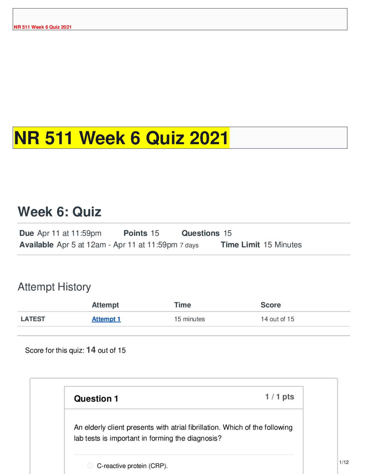 Nr 511 Week 6 Quiz - q9ql4nv