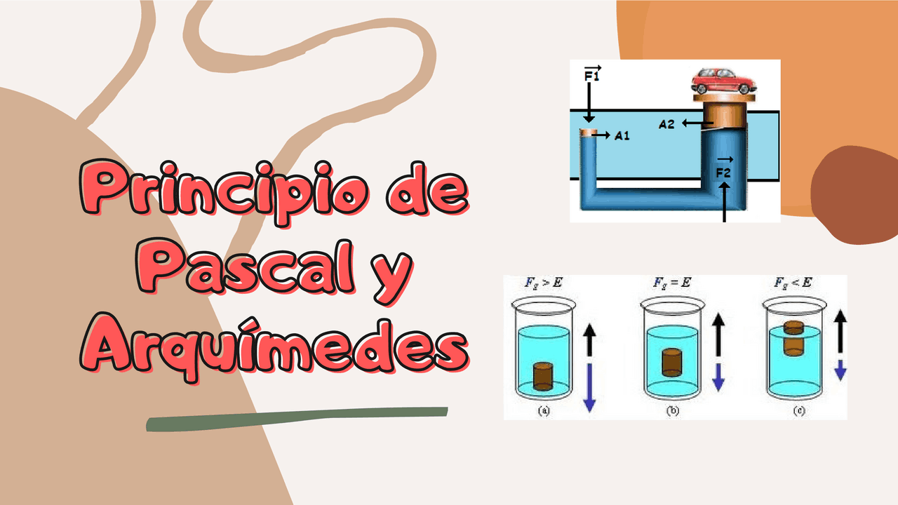 Los Principios De Pascal Y Arquímedes