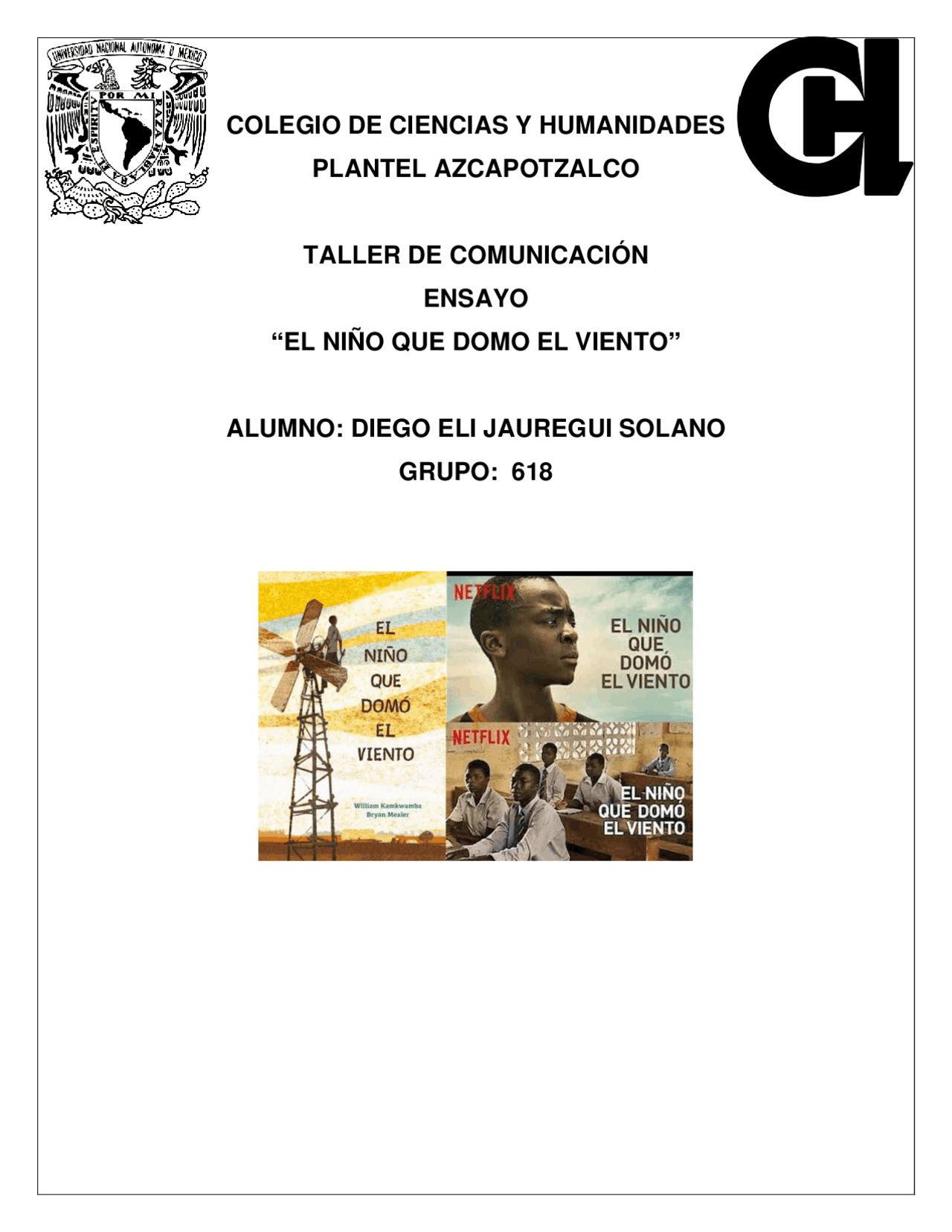 El Niño Que Domó El Viento: Comunicación, Ingenio y Superación en Malawi |  Resúmenes de Tecnologías de la Información y la Comunicación | Docsity