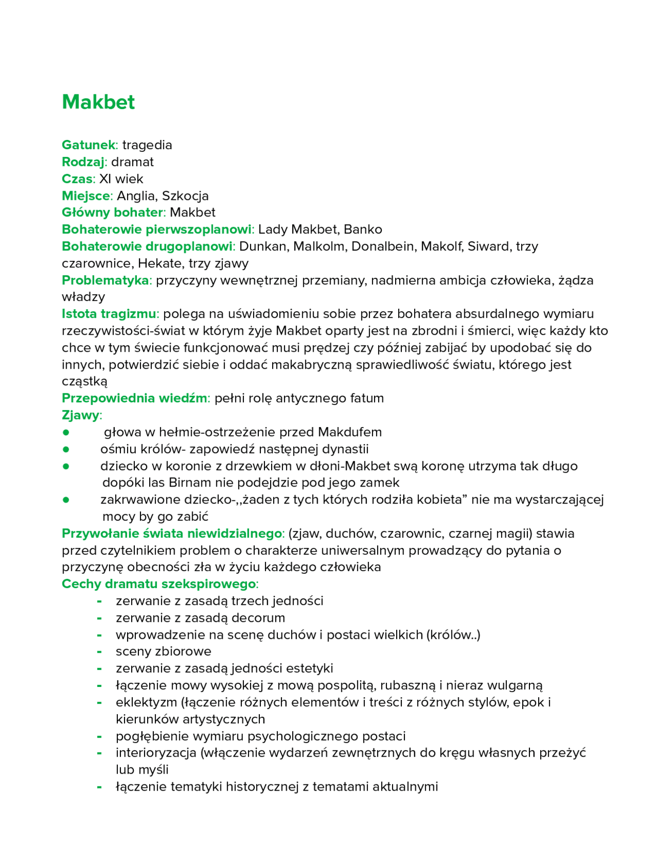Makbet Sprawdzian Pdf Nowa Era