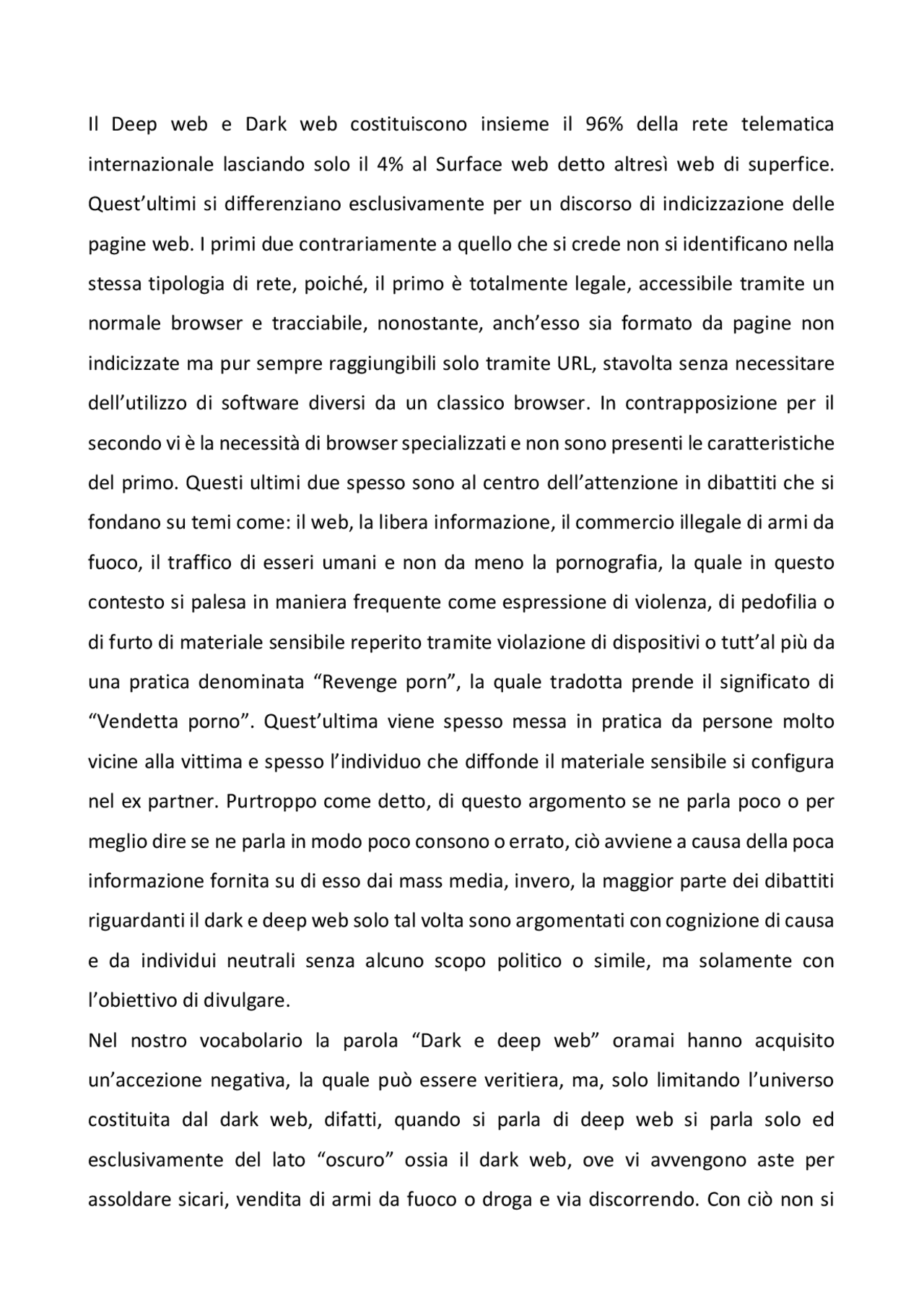 Il deep e il dark web: cosa sono e le differenze | Dispense di ...