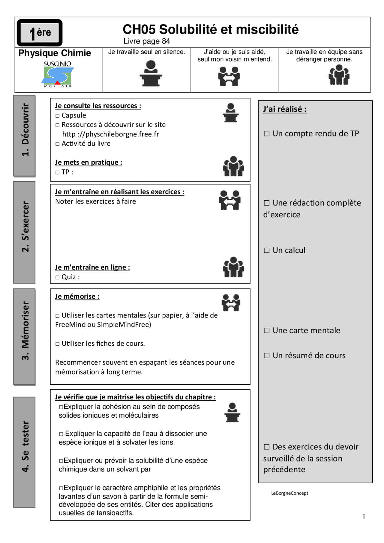 Exercices Sur La Solubilité Et Miscibilité 5ème Pdf CH05 Solubilité et miscibilité | Schémas Physique | Docsity