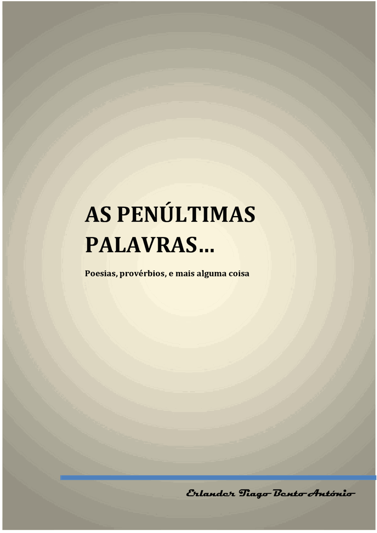As penúltimas palavras | Notas de aula Cultura | Docsity