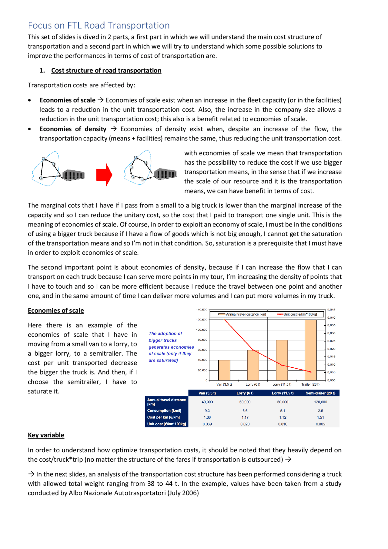 Logistics Management - part 2 - Docsity