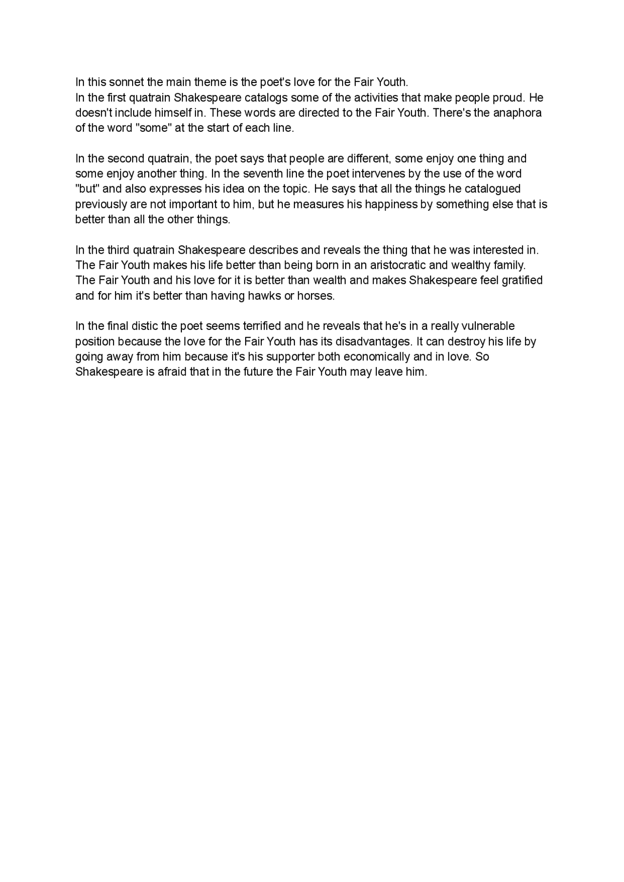 Shakespeare 91 Docsity