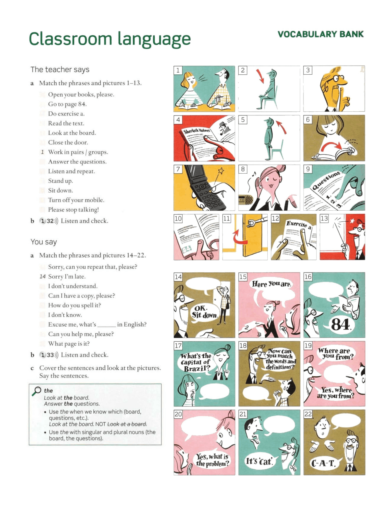 Classroom Language Lesson Plan - Docsity