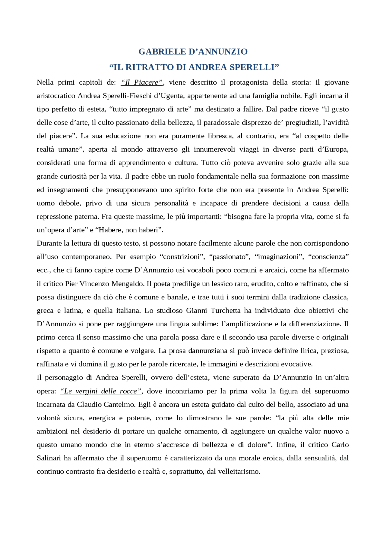 ANALISI ANALISI