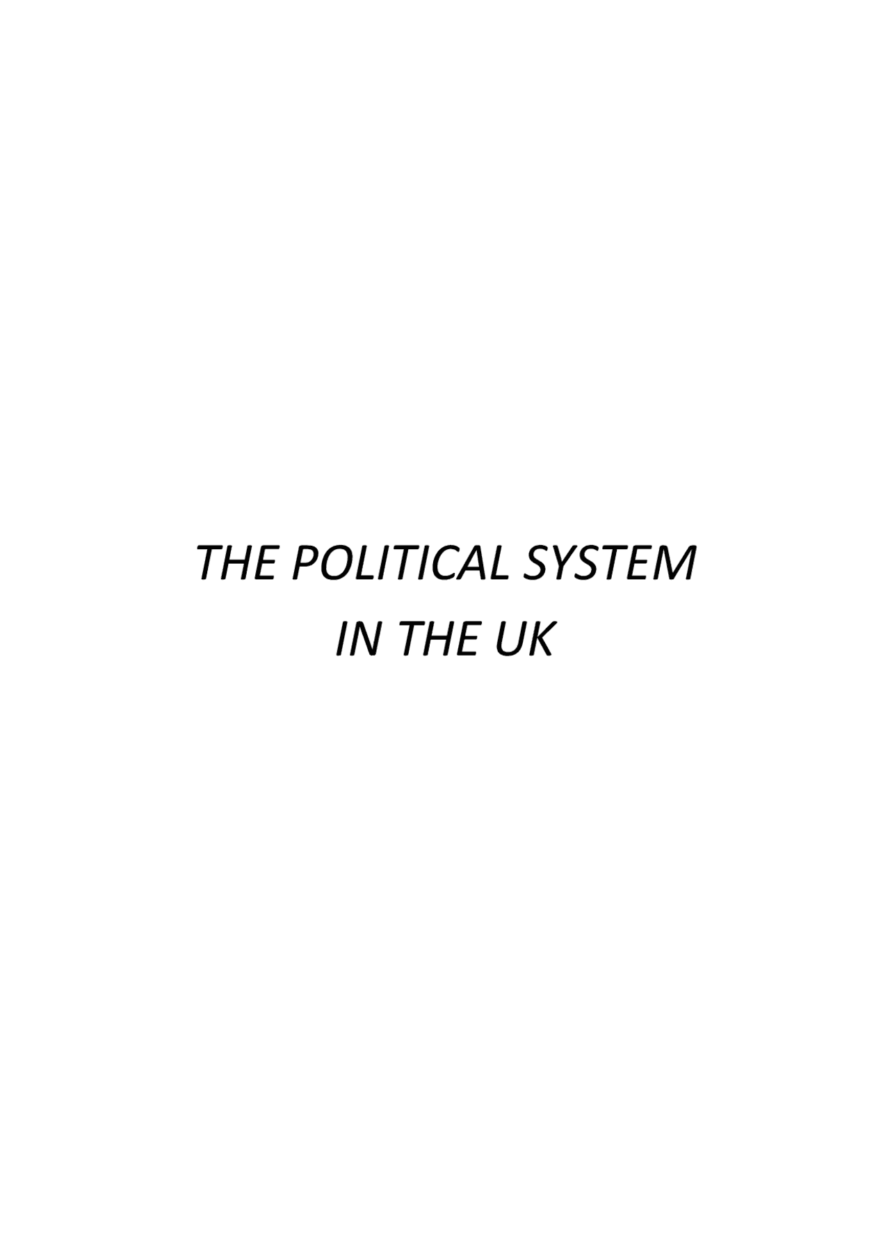 the-political-system-in-the-uk-docsity