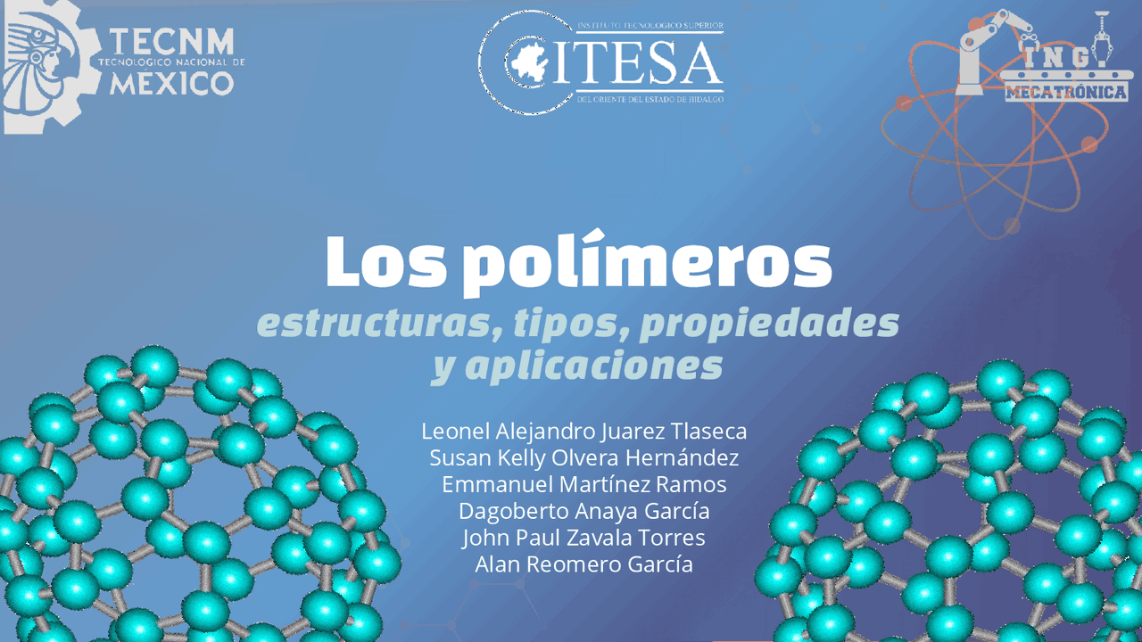 Polimeros, qué son, clasificación, estructuras - Docsity