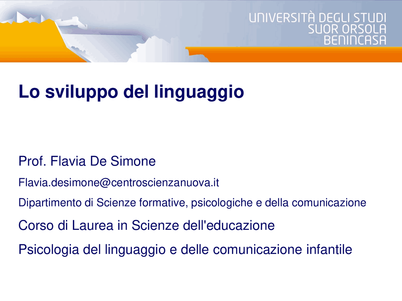Slide Simona Collina esame psicologia del linguaggio e della