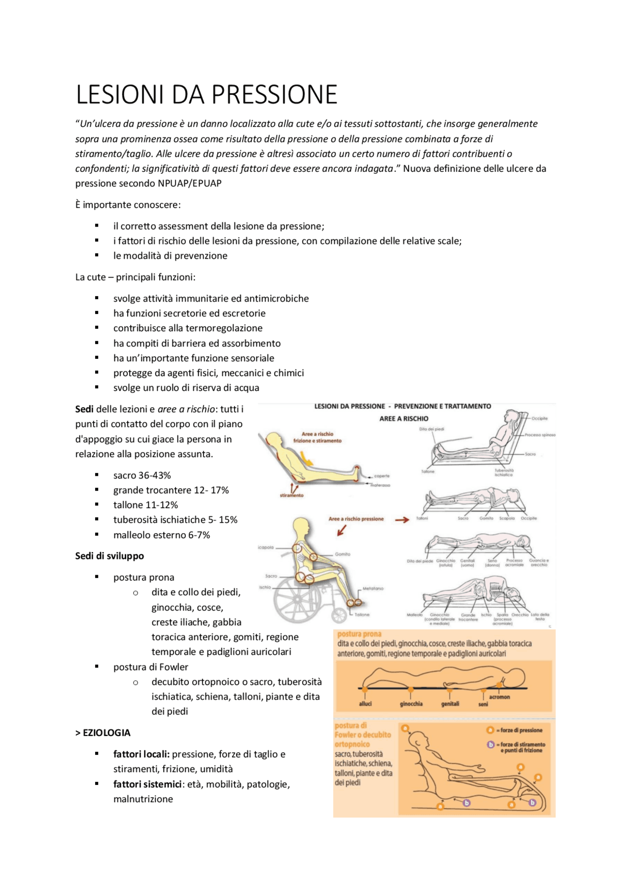 Distintivo Flashcard Per Studenti: Classificazione Ferite Da Pressione - Infermieristica E Paramedici