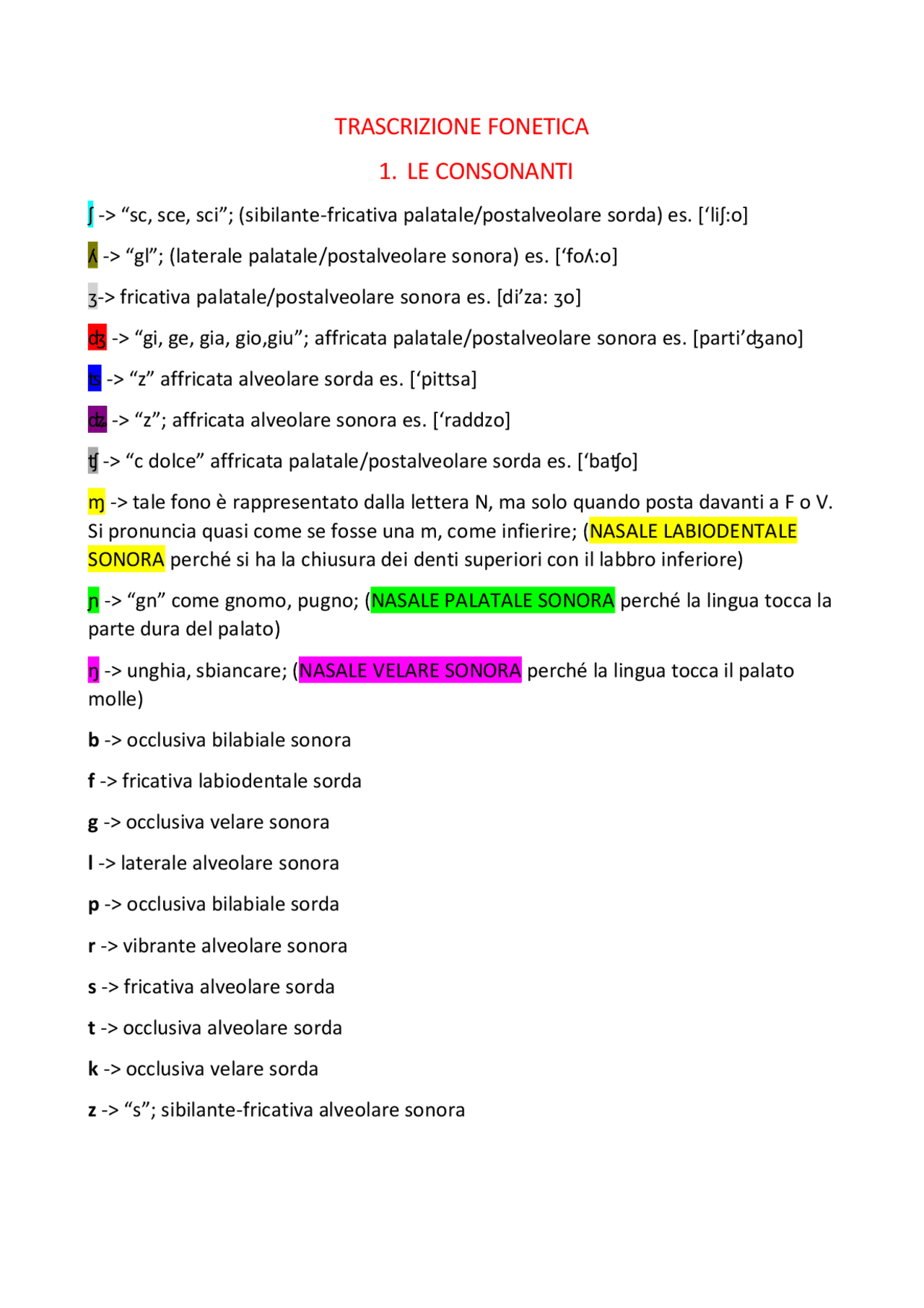 TRASCRIZIONE Docsity TRASCRIZIONE Docsity