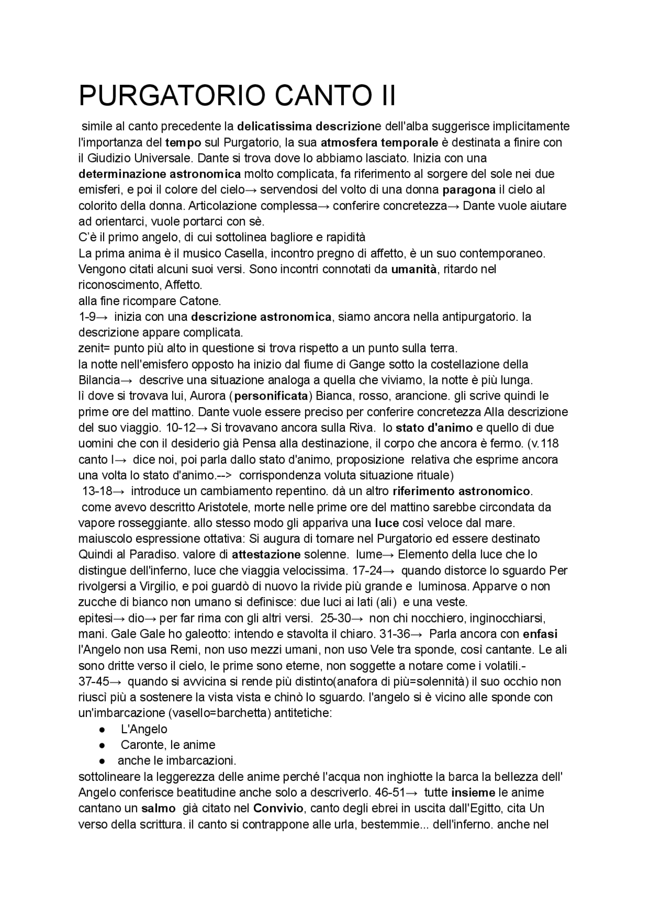 divina commedia 1 canto purgatorio