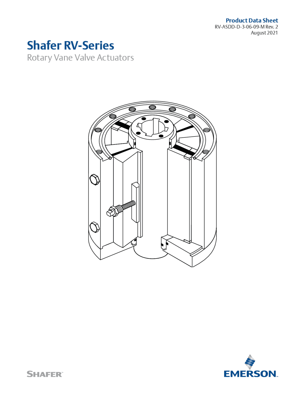 Shafer RV-Series - Rotary Vane Valve Actuators - Docsity