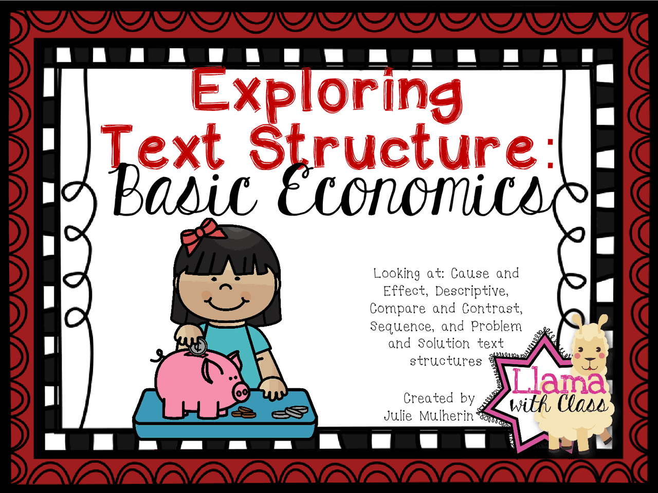 Text Structure in Economics: Cause, Description, Sequence, Compare ...