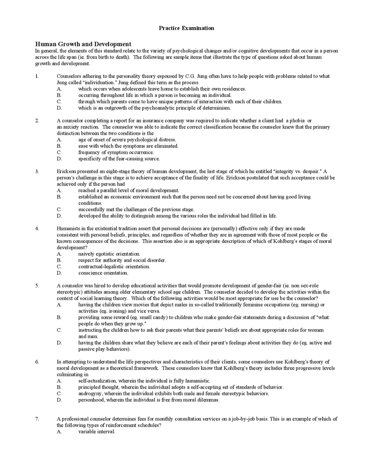 Human Growth and Development | Study notes Human Development - Docsity
