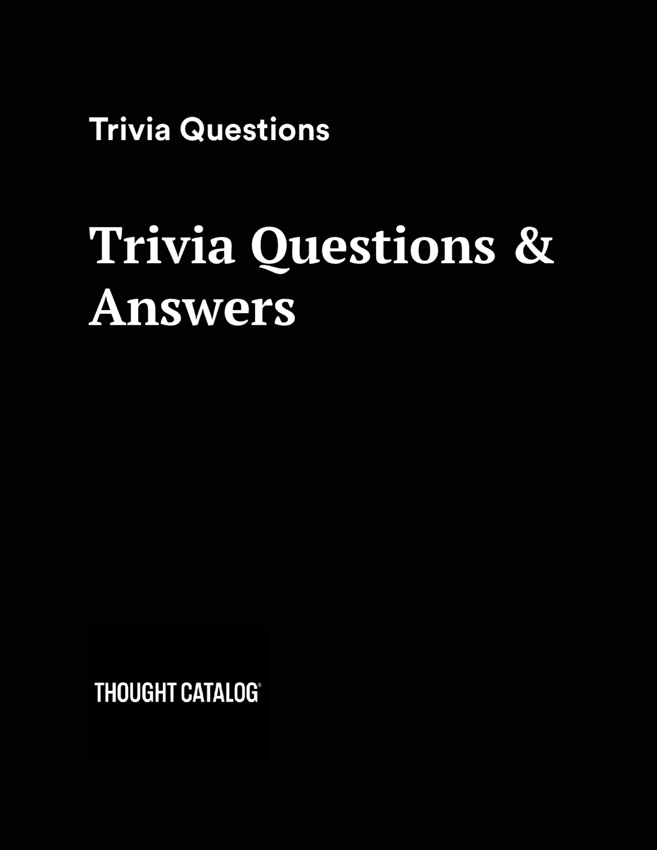 Trivia Questions and Answers Quizzes Psychology of Games Docsity