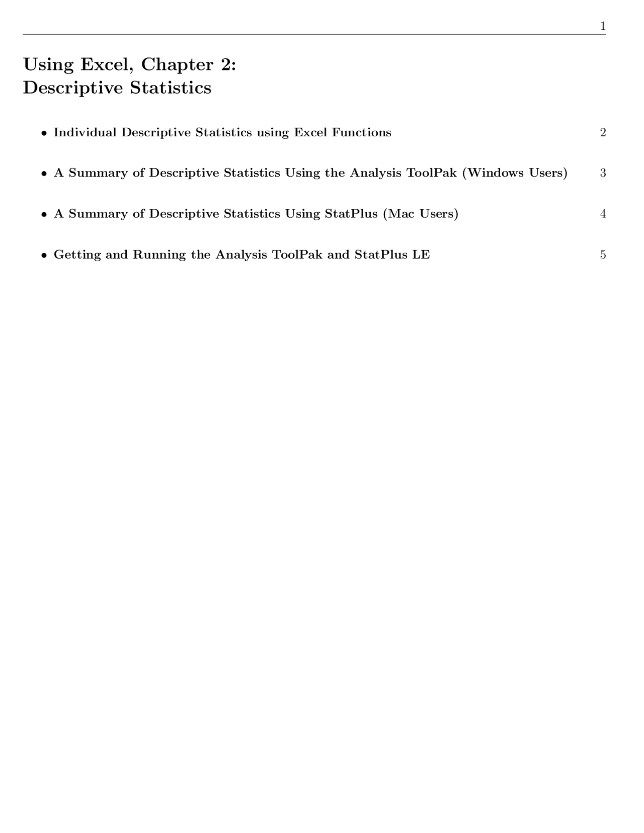 Using Excel Chapter 2 Descriptive Statistics Schemes And Mind Maps Using Excel Chapter 2 Descriptive Statistics Schemes And Mind Maps