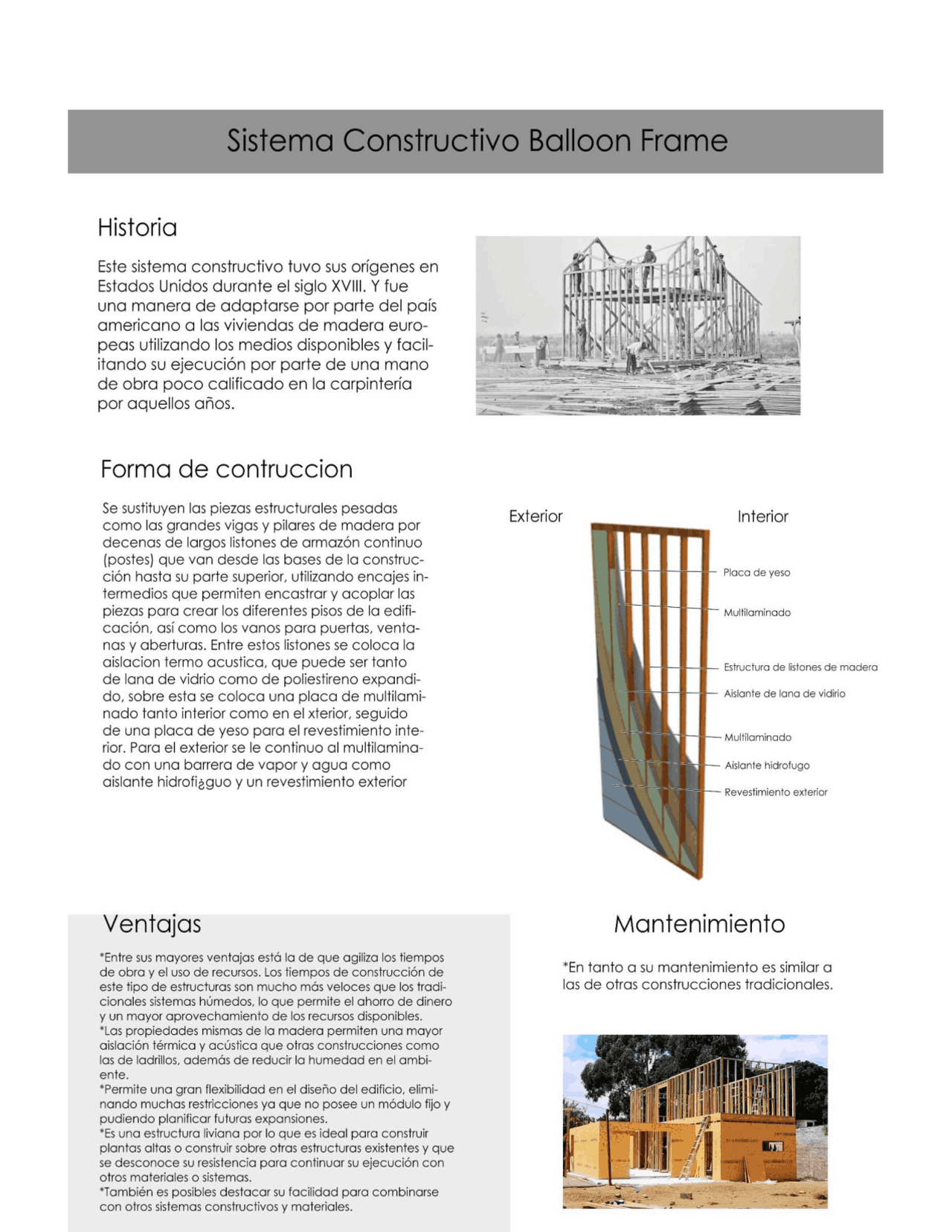 Sistema Constructivo Ballom Frame - Docsity