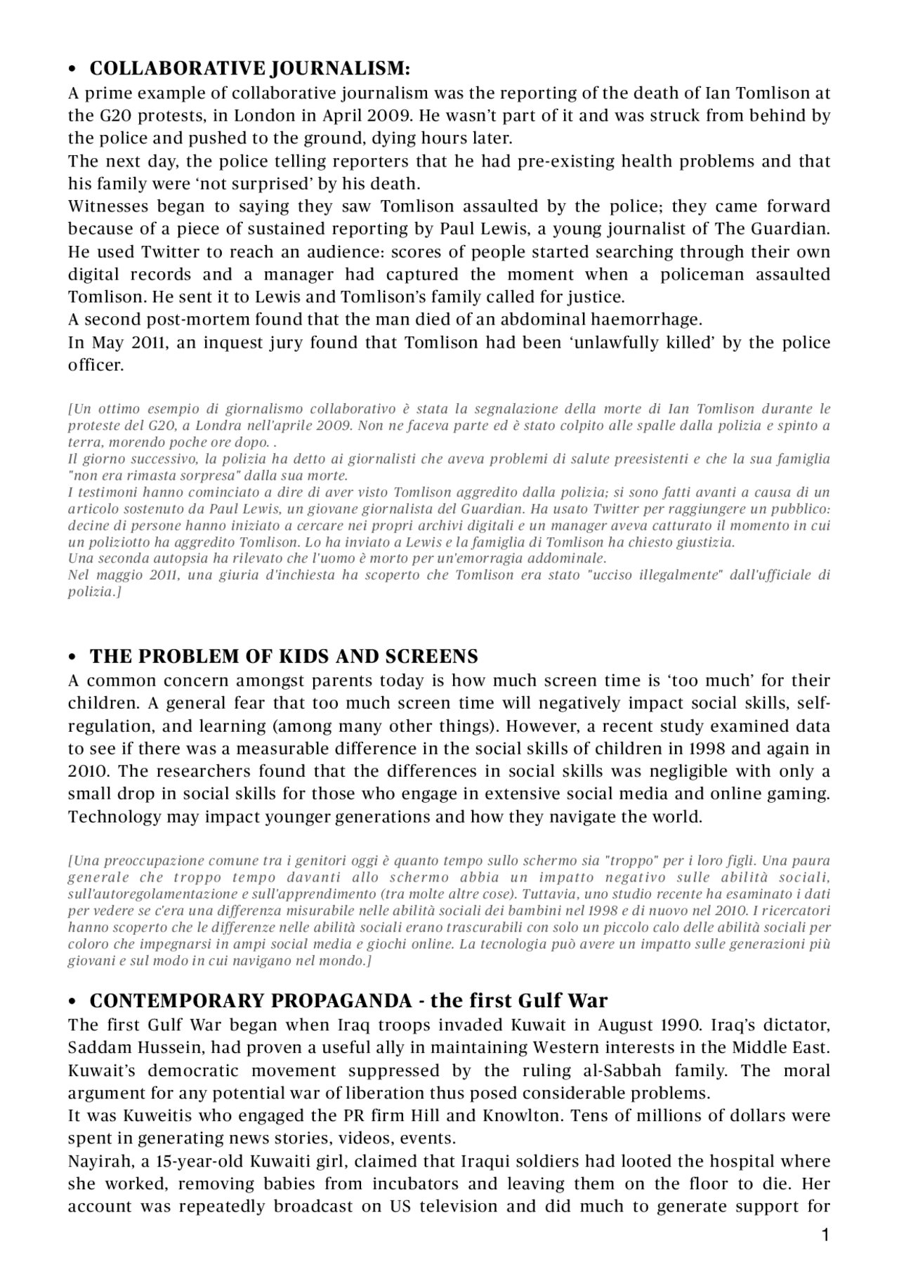 Sintesi riassunto case studies case study inglese per la comunicazione