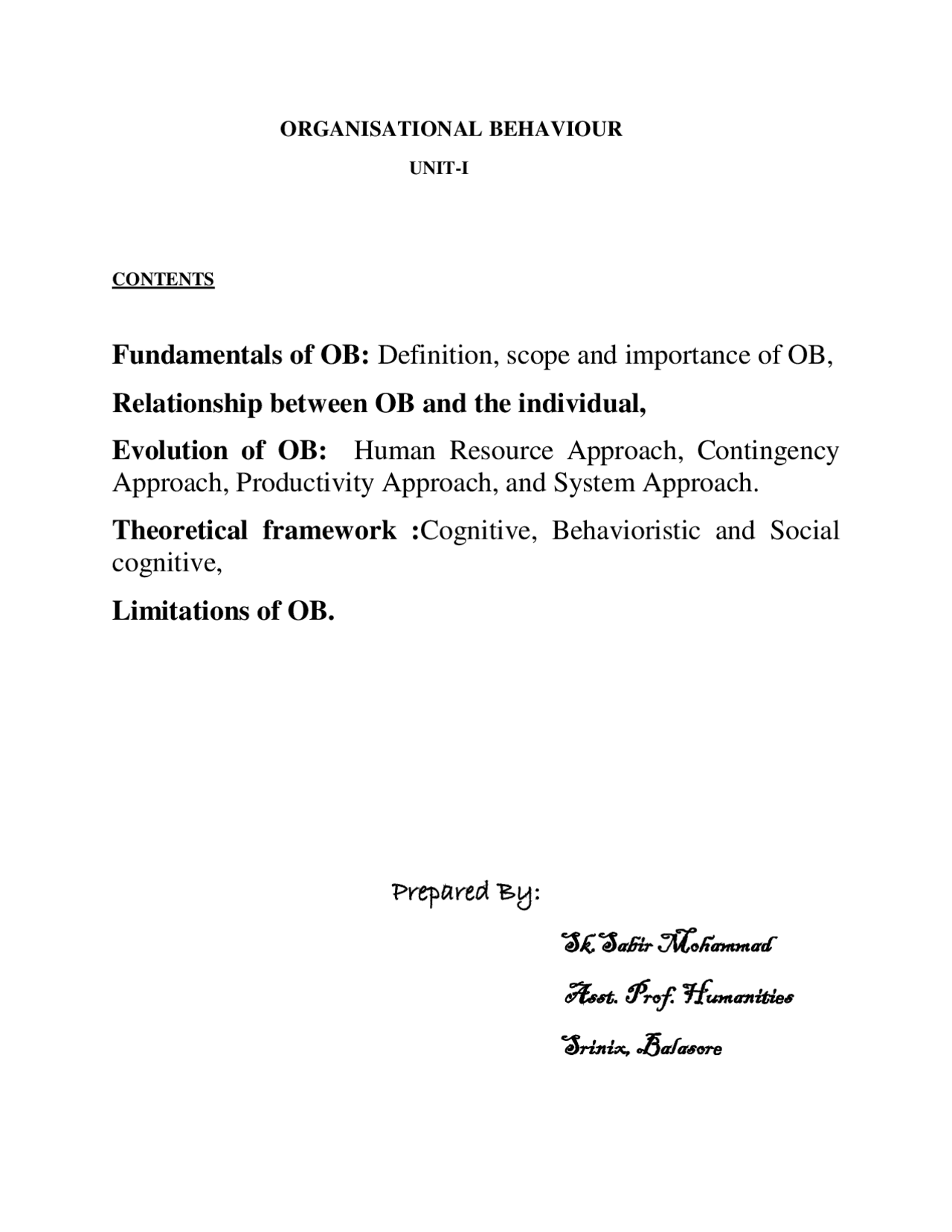 Definition Scope And Importance Of OB Relationship Between definition-scope-and-importance-of-ob-relationship-between