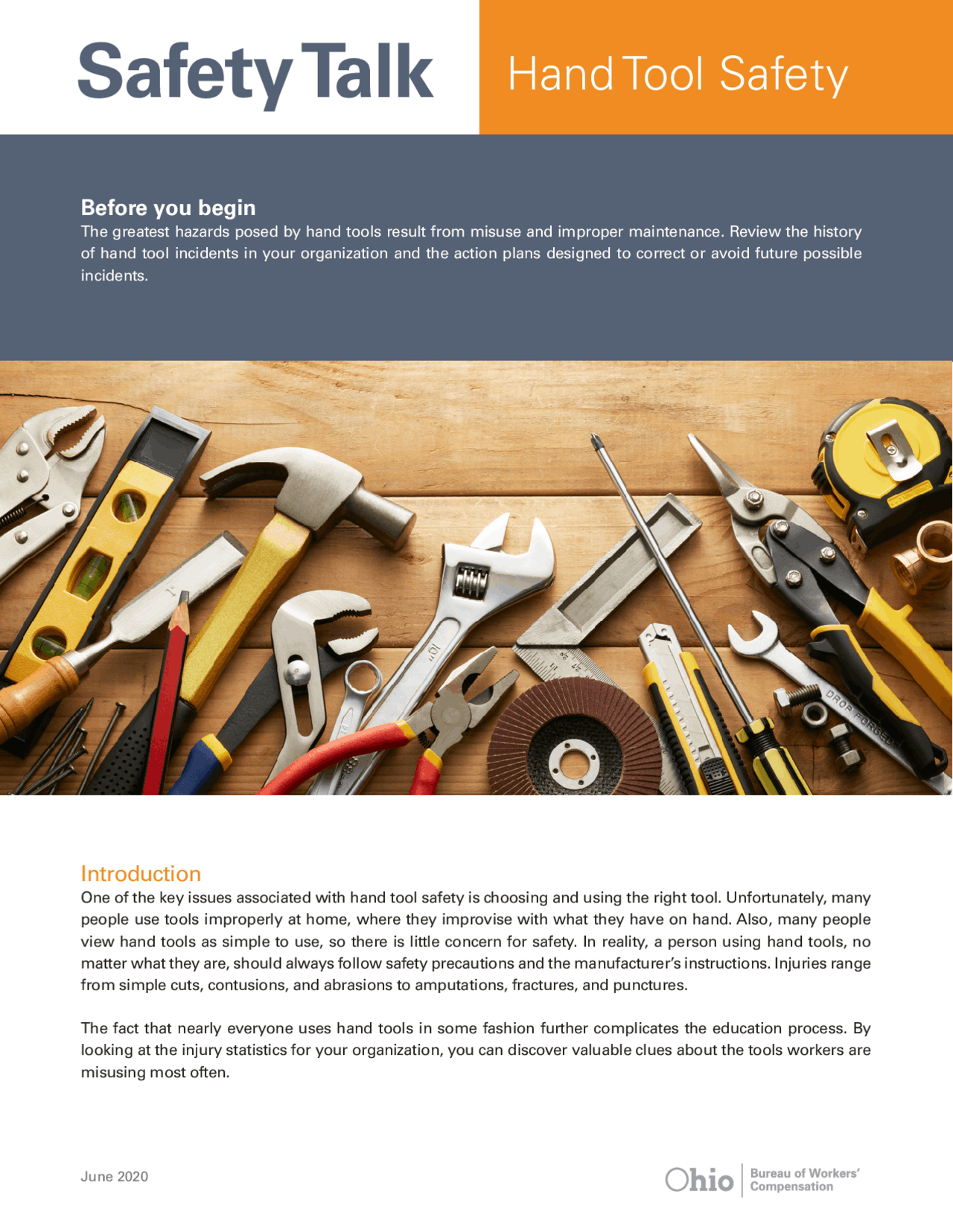 Hand Fitting Assignment Hand Tool Safety | Assignments History | Docsity